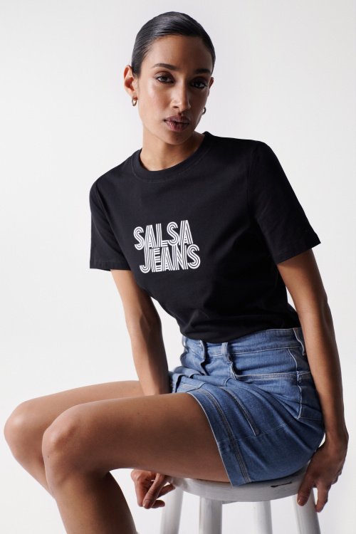 T-shirt avec logo Salsa