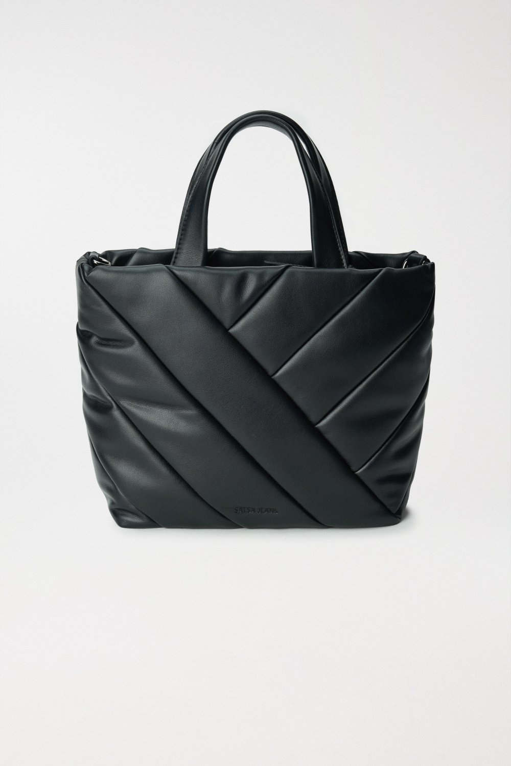 LEATHER-EFFECT TOTE BAG  - Salsa