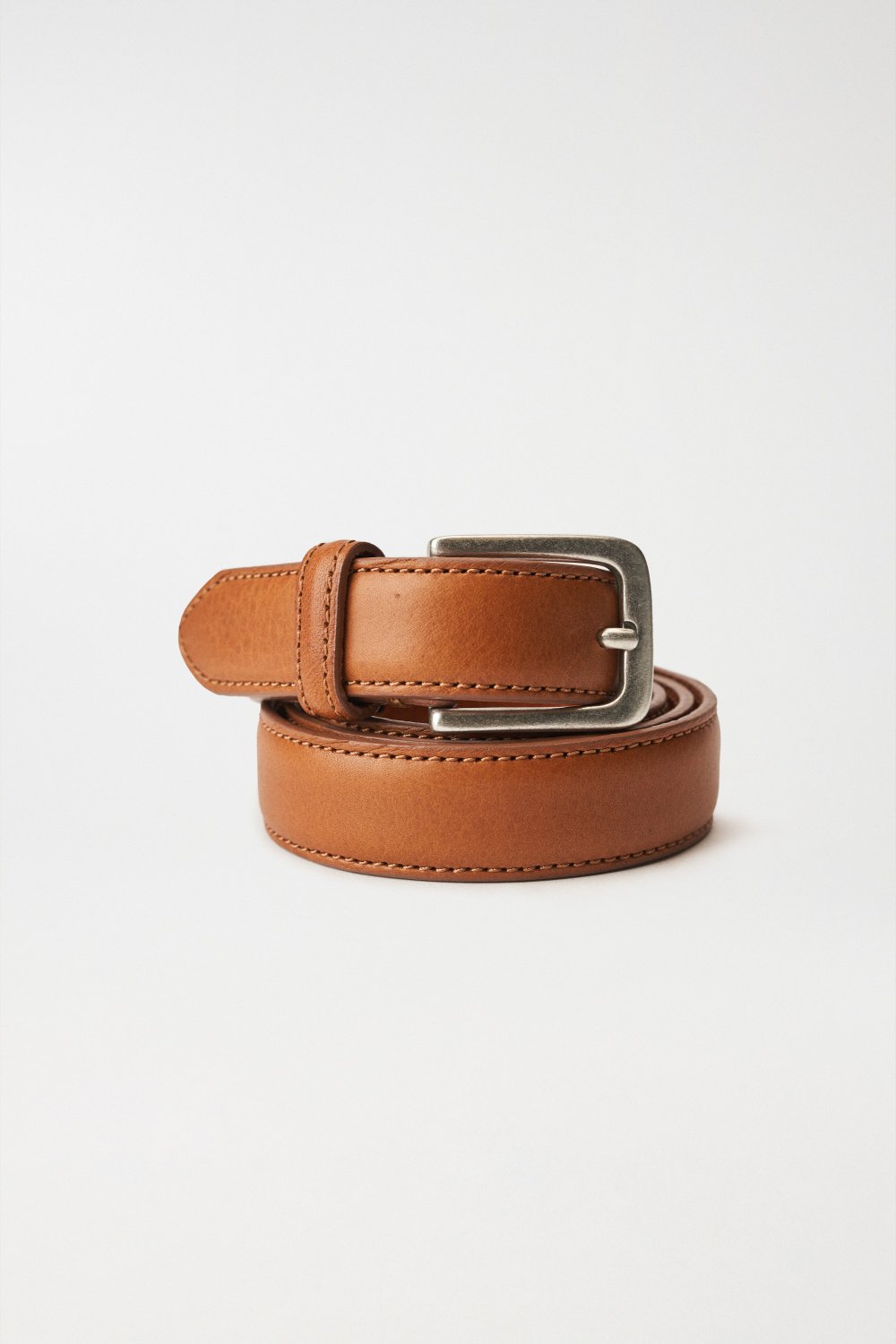 Brown leather belt - Salsa