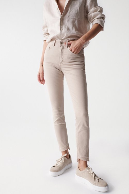 Cropped Push In Secret Glamour-Jeans, Skinny