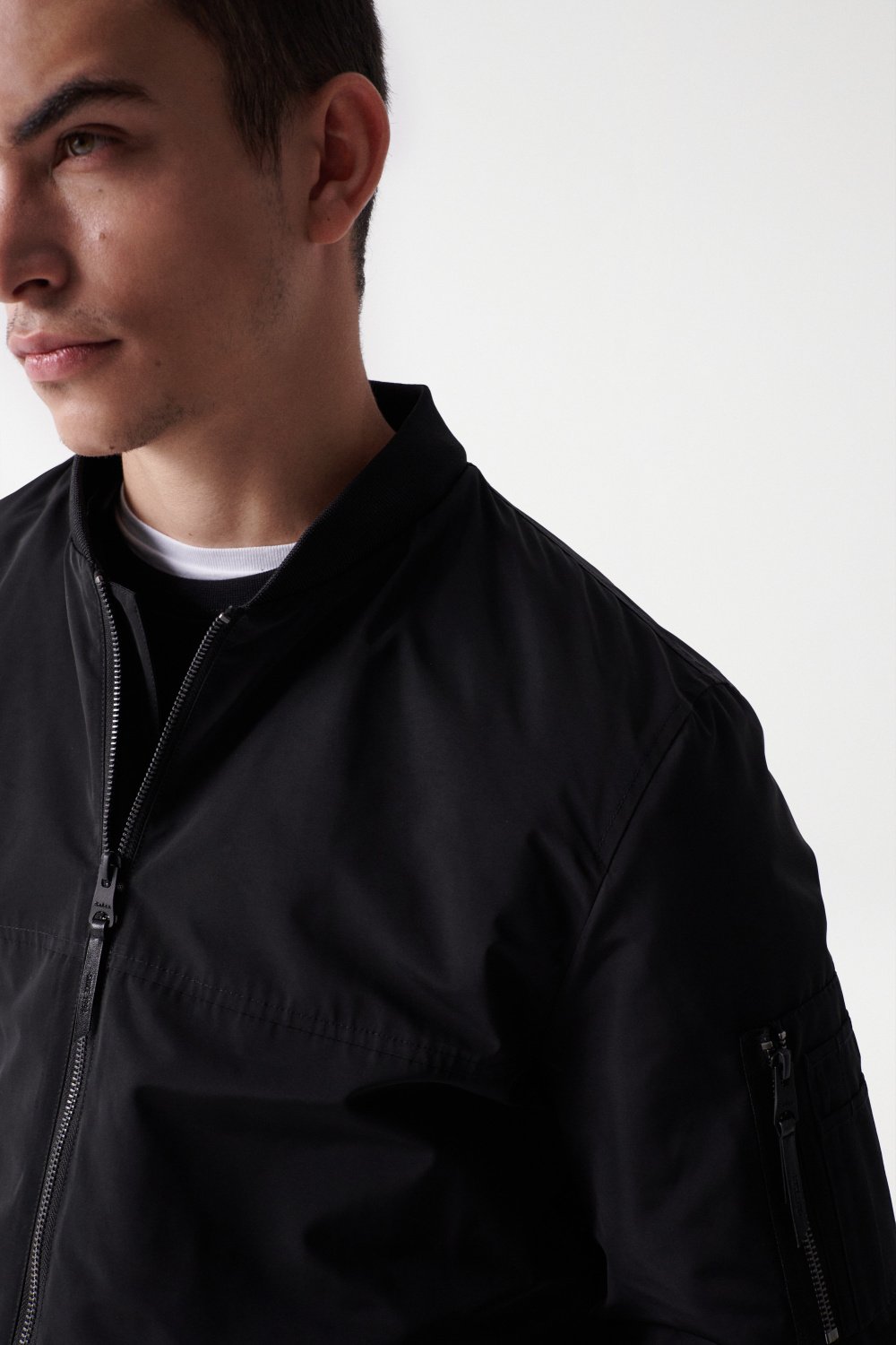 Nylon jacket with hood - Salsa