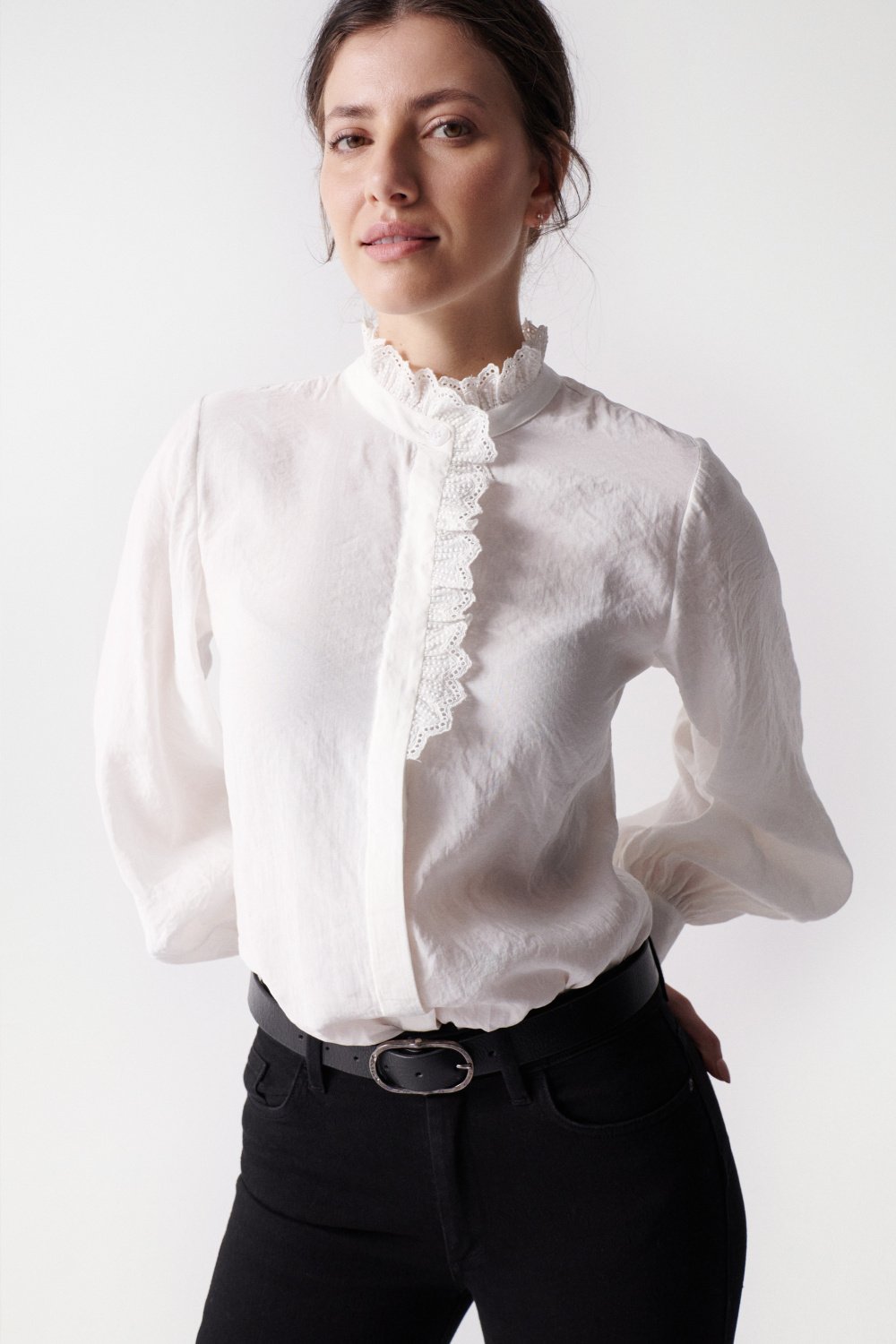 Flowing blouse with collar detail - Salsa