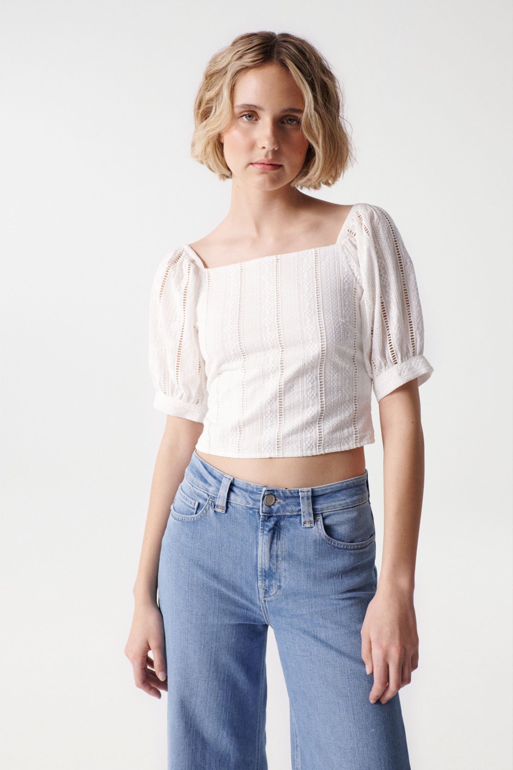 Embroidered top - Salsa