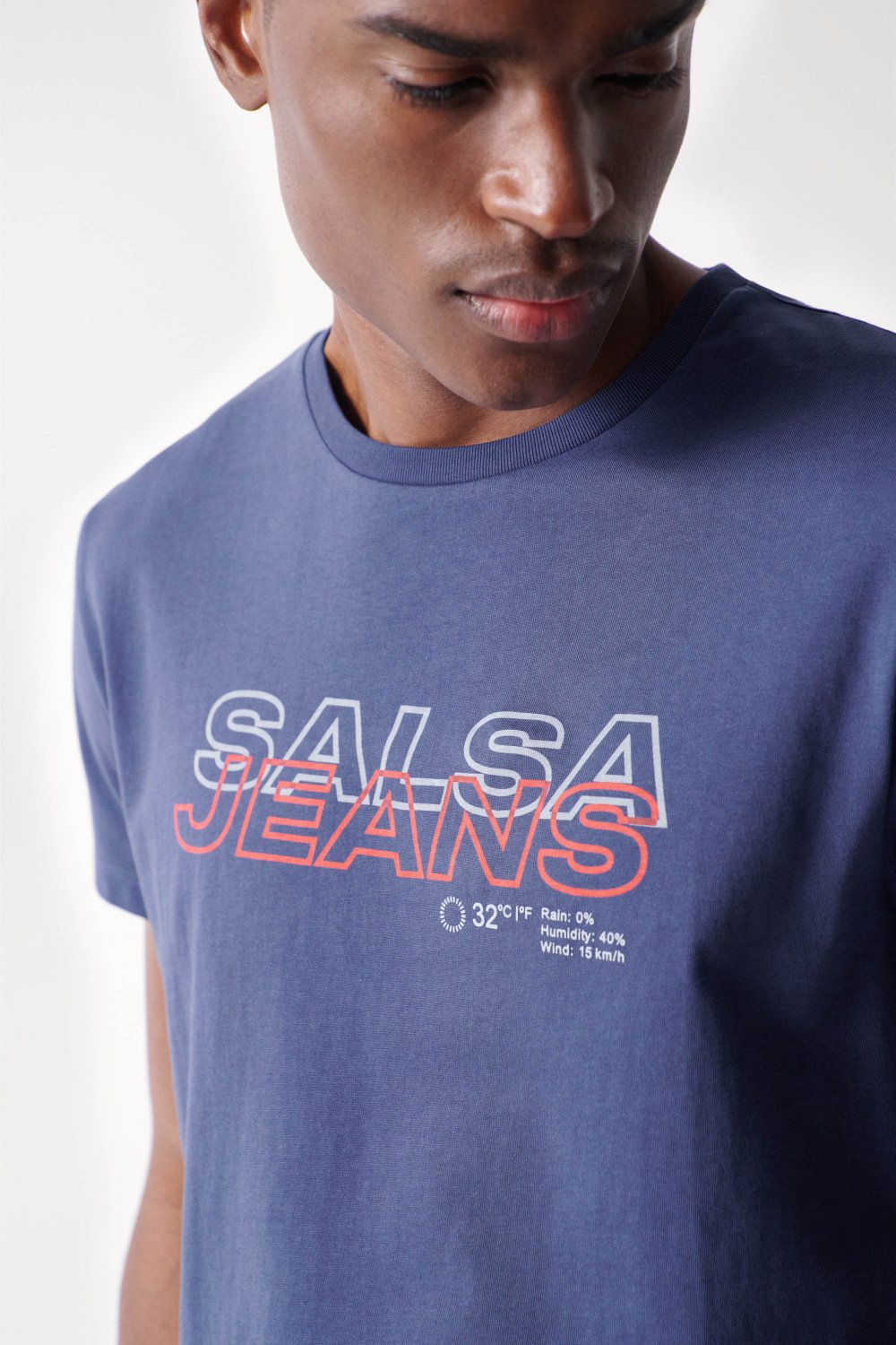 T-shirt with Salsa name print - Salsa