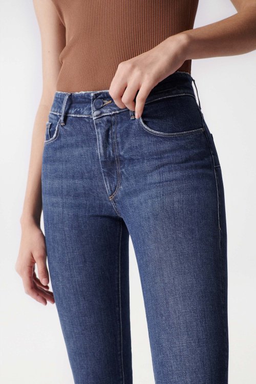 Slim Push Up Destiny cropped jeans