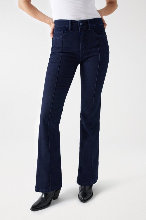 Faith Push In jeans with front seams | Salsa