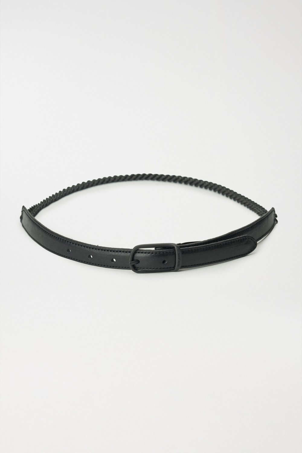 LEATHER BELT WITH CHAIN DETAIL - Salsa