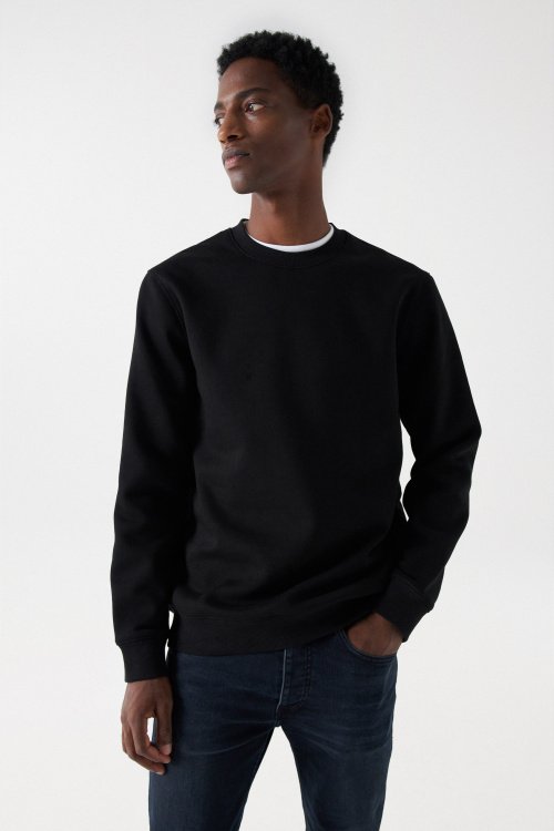 SWEATSHIRT WITH PADDED DETAIL