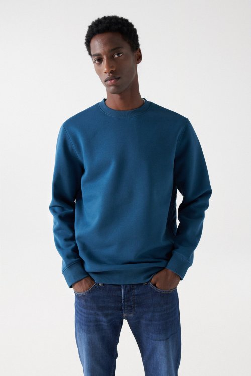 SWEATSHIRT WITH PADDED DETAIL