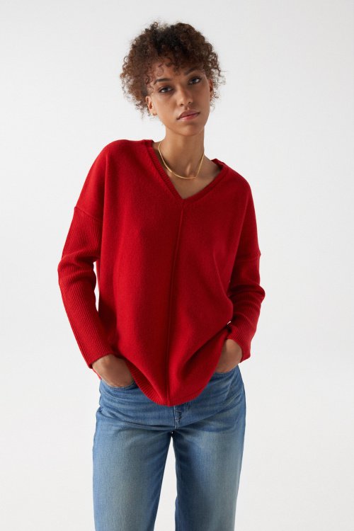 WOOL AND CASHMERE JUMPER