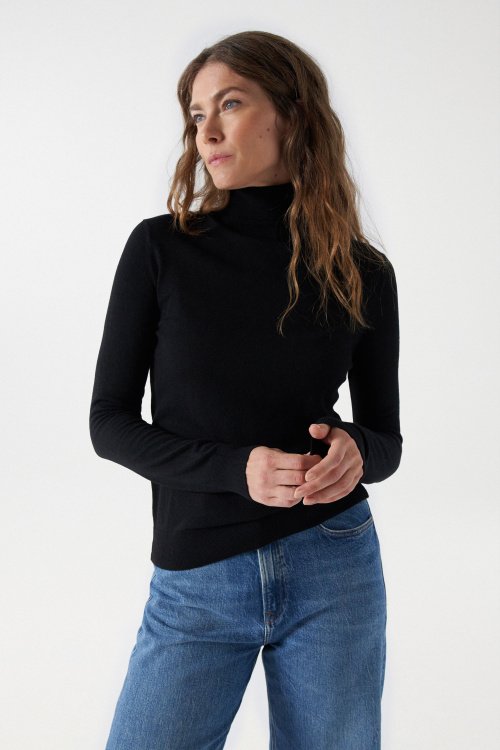 WOOL JUMPER WITH CASHMERE
