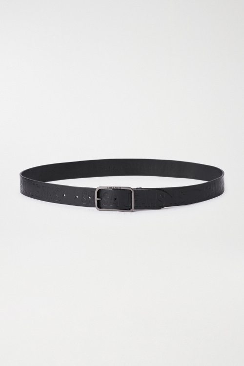 LEATHER BELT WITH SALSA LOGO