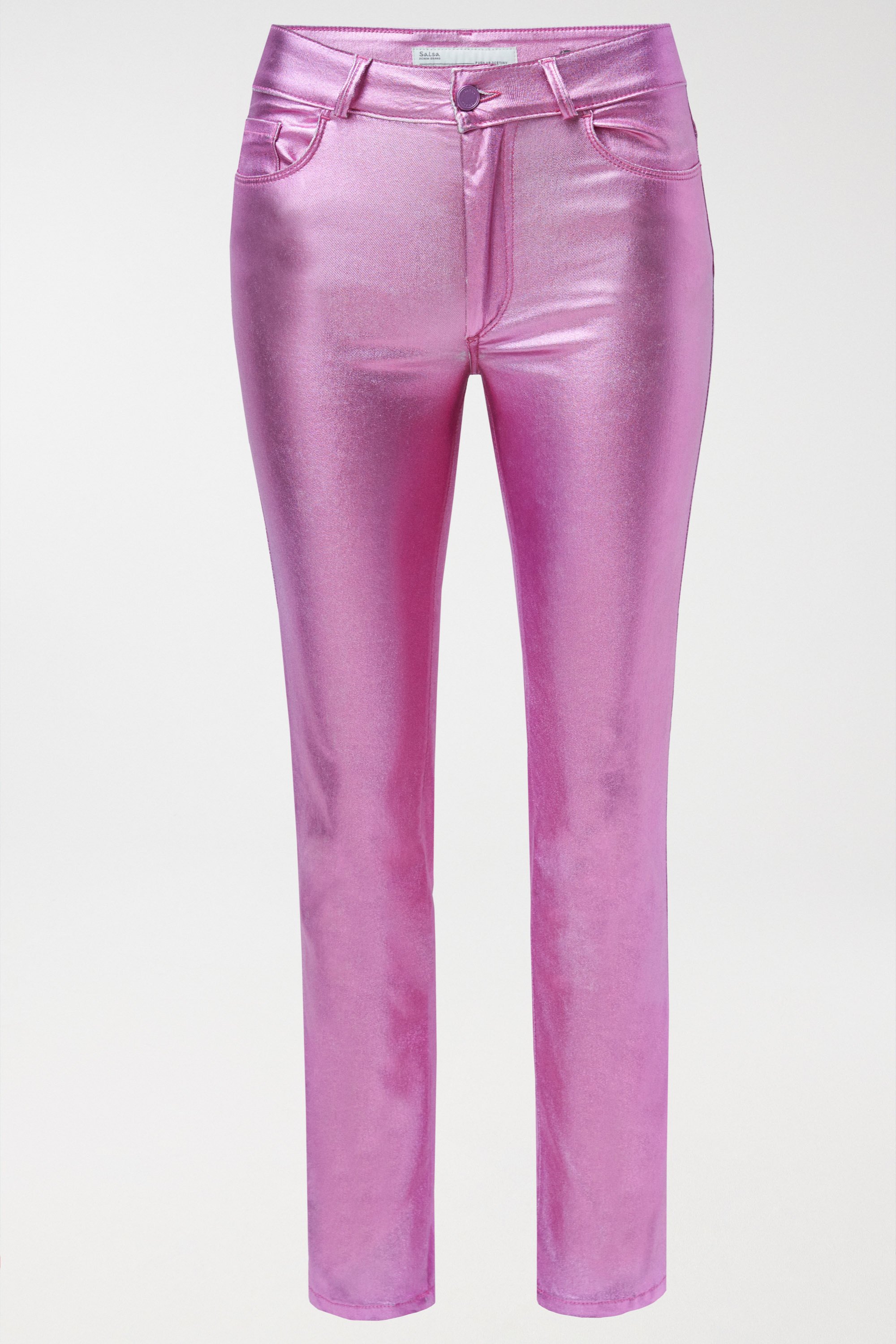 Pink Metallic Pants – Olga de Polga