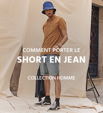 Comment porter le short en jean ? - Collection Homme