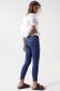 Soft touch skinny Push In Secret jeans with detail on the hem - Salsa