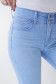 Skinny Push In Secret jeans, light colour, with detail - Salsa