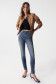 Skinny Push In Secret jeans with coloured button detail - Salsa