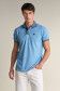 Regular fit polo with colouring contrasts