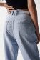 Cropped slim baggy jeans, light colour, with rips - Salsa