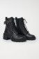 Military style ankle boots and chunky heel - Salsa