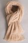 Warm fluffy scarf with ribbon - Salsa
