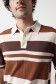 Striped knit polo shirt - Salsa