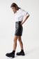 Secret Glamour nappa skirt with snakeskin effect - Salsa