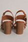 Open sandal with buckle and classic heel - Salsa