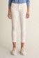 Push up Wonder cropped jeans with embroidered detail