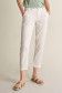 Linen colette cropped trousers