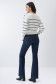 Striped knitted jumper with sequins - Salsa