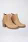 Suede ankle boot with classic heel - Salsa