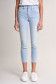 Push In Secret cropped jeans with wave detail
