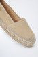Leather espadrilles with pattern effect - Salsa