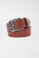 Leather belt with metal buckle - Salsa