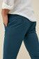 Pantaloni chino Andy slim in microprint con offerta della cintura - Salsa