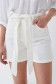 Unbleached Push In Secret Glamour shorts with belt - Salsa