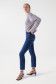FAITH PUSH IN-JEANS, CROPPED SLIM-PASSFORM - Salsa