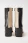 BICOLOR LEATHER ANKLE BOOTS - Salsa