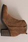 Perforated suede boot with a classic heel - Salsa