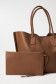LEATHER EFFECT TOTE BAG - Salsa