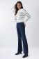 Striped knitted jumper with sequins - Salsa