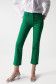 GREEN PUSH UP DESTINY CROPPED FLARE JEANS