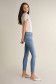 Push up Wonder light skinny jeans with ripped effect - Salsa