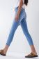 Cropped Push In Secret-Jeans, Skinny-Schnitt, mit Stickerei am Taillenbund - Salsa