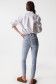 Cropped skinny Push In Secret Glamour jeans with unbleached detail - Salsa