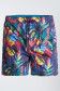 Swim shorts with Amazon pattern - Salsa