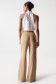 FLOWING HIGH RISE TROUSERS - Salsa