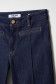 DESTINY PUSH UP FLARE JEANS WITH GOLDEN BUTTON - Salsa