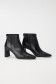 LEATHER ANKLE BOOTS WITH HEEL - Salsa